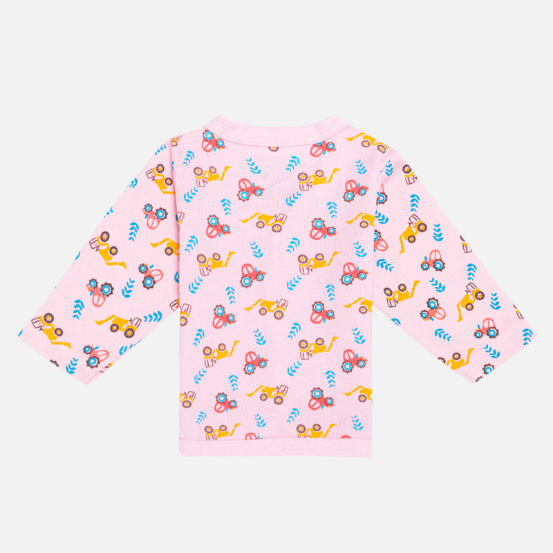 Unisex Baby Night Suit Front Open Full Sleeves Pack of 1 - Bodycare