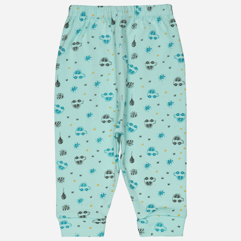 Unisex Baby Night Suit Front Open Full Sleeves - Bodycare