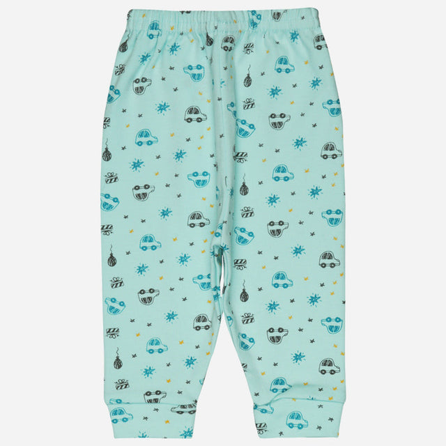 Unisex Baby Night Suit Front Open Full Sleeves - Bodycare