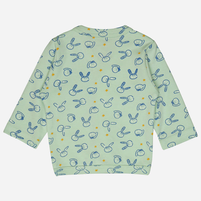 Unisex Baby Night Suit Front Open Full Sleeves - Bodycare