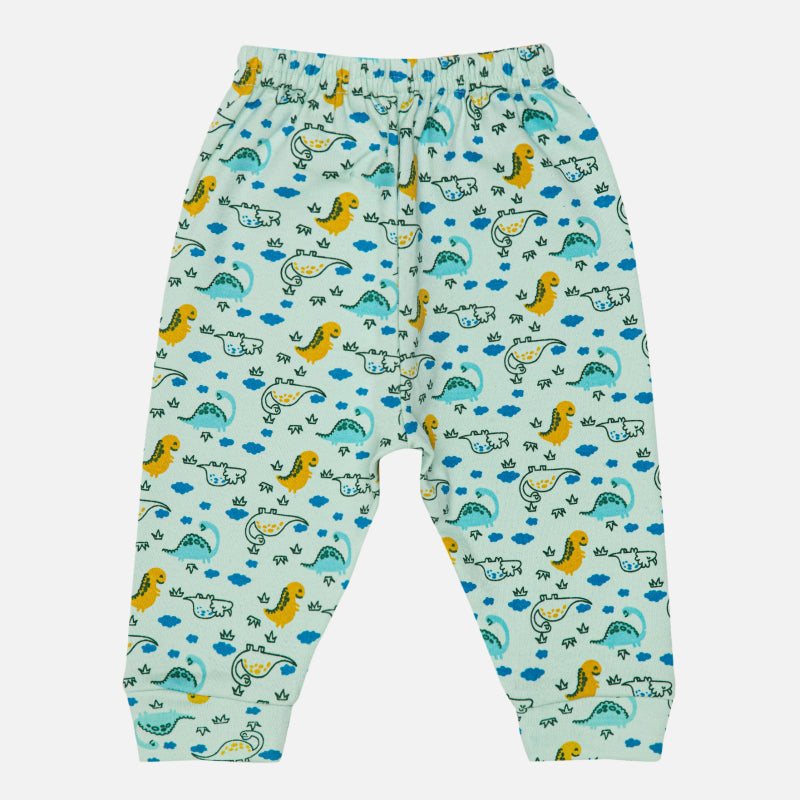 Unisex Baby Night Suit Front Open Full Sleeves - Bodycare