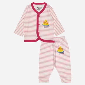 Unisex Baby Top & Pyjama Set Full Sleeves - Bodycare