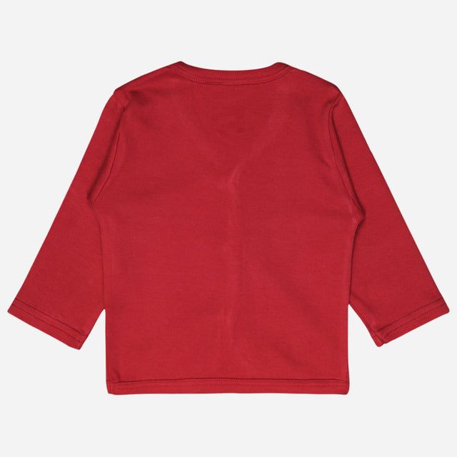 Unisex Baby Night Suit Front Open Full Sleeves - Bodycare