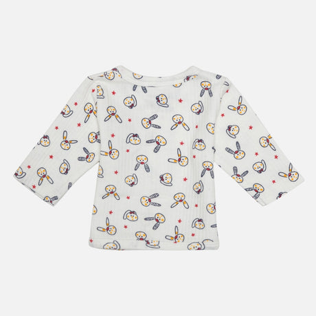 Bodycare Unisex Top Front Open Full Sleeves Pack Of 3 - Assorted