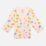 Bodycare Unisex Thermal Vest Front Open Full Sleeves Pack Of 3 - Assorted