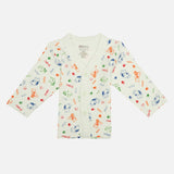 Bodycare Unisex Thermal Vest Front Open Full Sleeves Pack Of 3 - Assorted