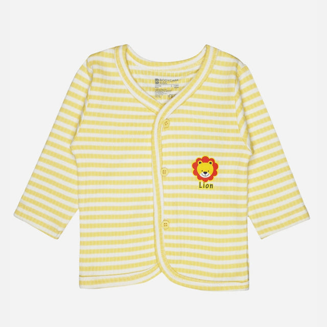 Unisex Baby Thermal Top Front Open Full Sleeves Pack of 3 - Bodycare