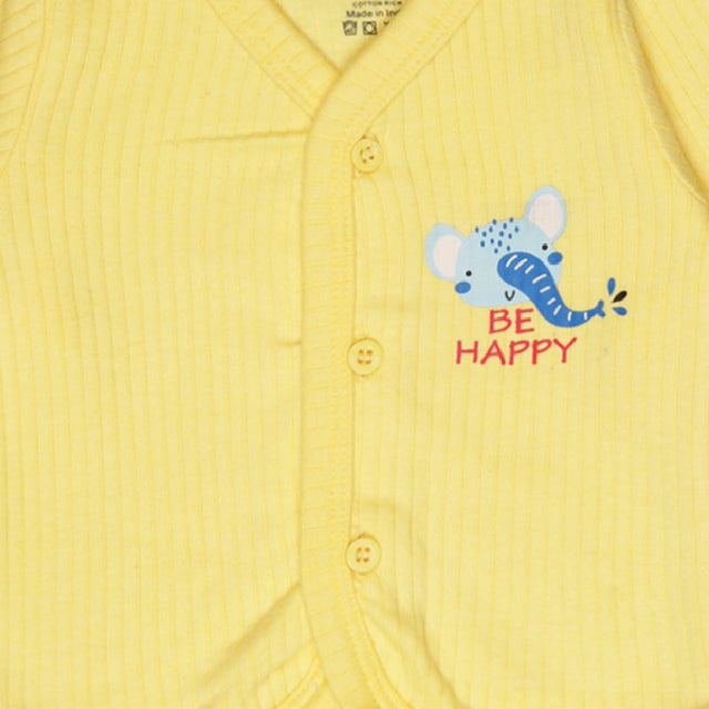 Unisex Baby Thermal Top Front Open Full Sleeves Pack of 3 - Bodycare