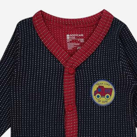 Bodycare Thermals Unisex Sets Front Open Full Sleeves Solid