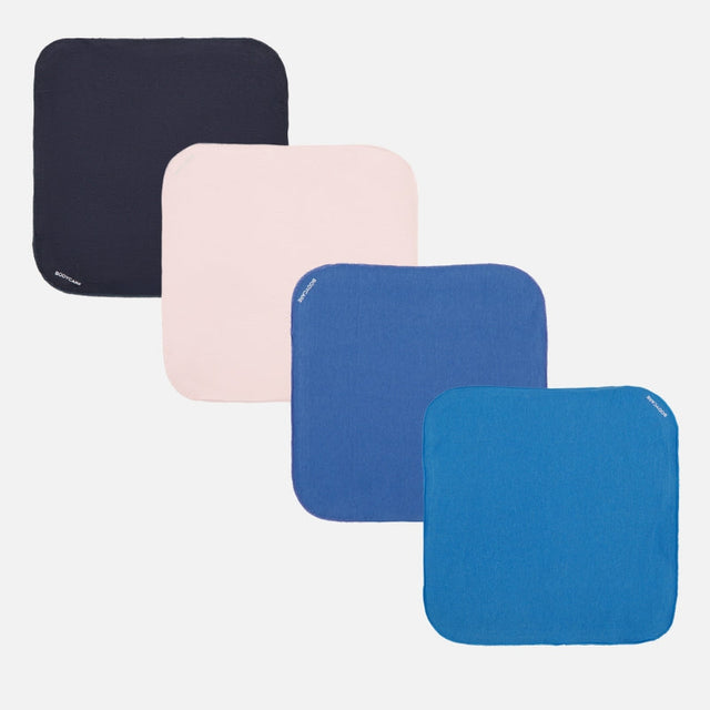 Unisex 100% Cotton Wash Cloth Pack of 4 - Bodycare