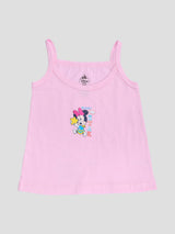 Baby Girls Minnie & Friends Innerwear Vest Sleeveless for Everyday Comfort, Easy Layering and Wardrobe Essentials - Pack of 4