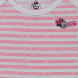 Bodycare Minnie & Friends Girls Vest Dori Neck Sleeveless Solid Pack Of 4