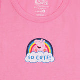 Bodycare Girls Peppa Pig Printed Round Neck Sleeveless Vest Pack Of 3