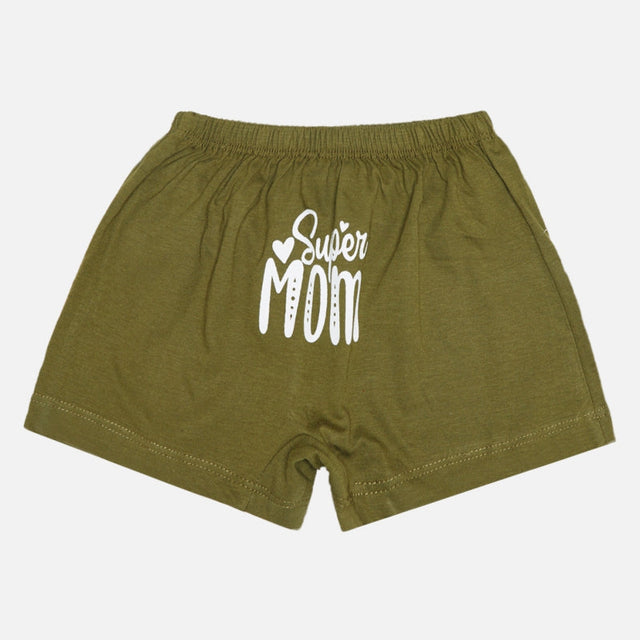 Unisex 100% Cotton Trunk with Inner Elastic for Baby Innerwear Comfort, Everyday Use and Easy Fit - Pack of 3