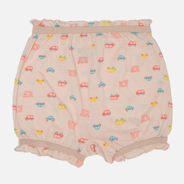 Baby Girls 100% Cotton Bloomer Pack of 3 - Bodycare
