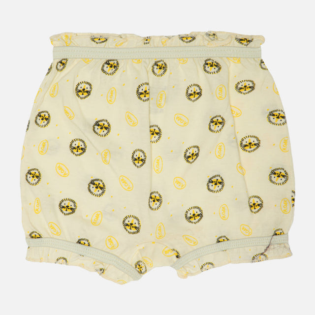 Baby Girls 100% Cotton Bloomer Pack of 3 - Bodycare