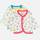 Baby Thermal Top Front Open Full Sleeves Pack of 3