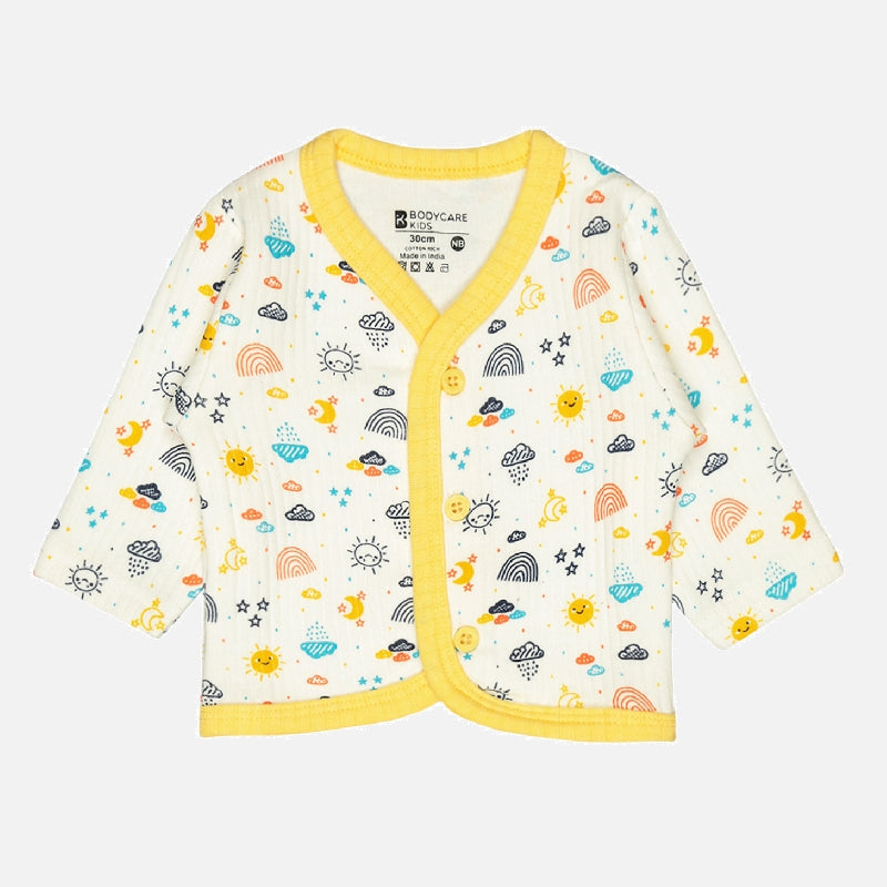 Baby Thermal Top Front Open Full Sleeves Pack of 3