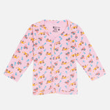 Bodycare Thermal Infant Front Open Top Front Open Full Sleeves Assorted Pack Of 3