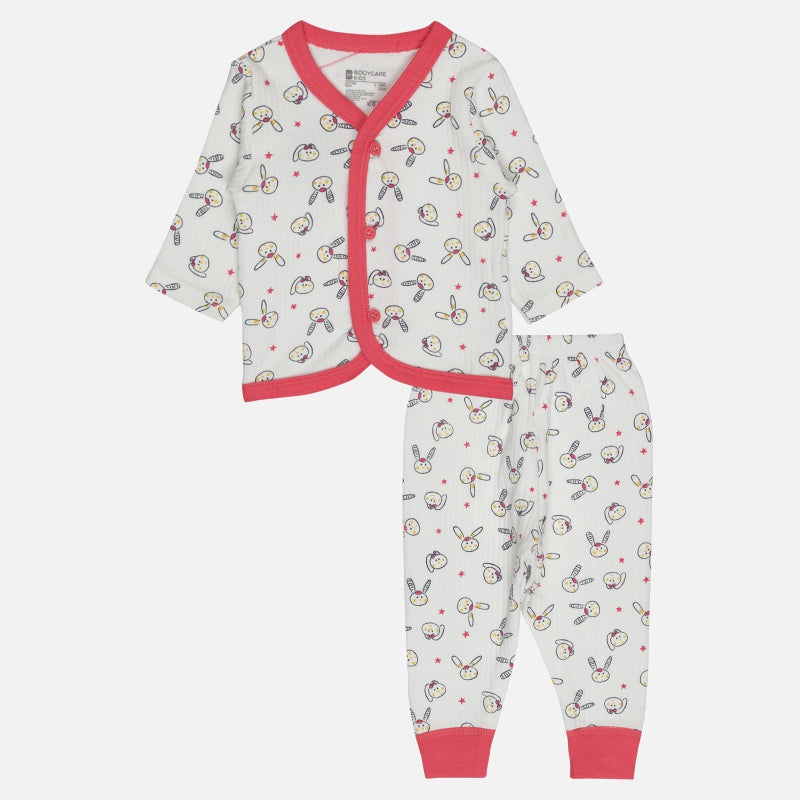 Bodycare Unisex Thermal Set Front Open Full Sleeves Pack Of 1