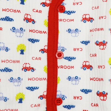 Bodycare Unisex Baby Thermal Suit Front Open Full Sleeves - Assorted