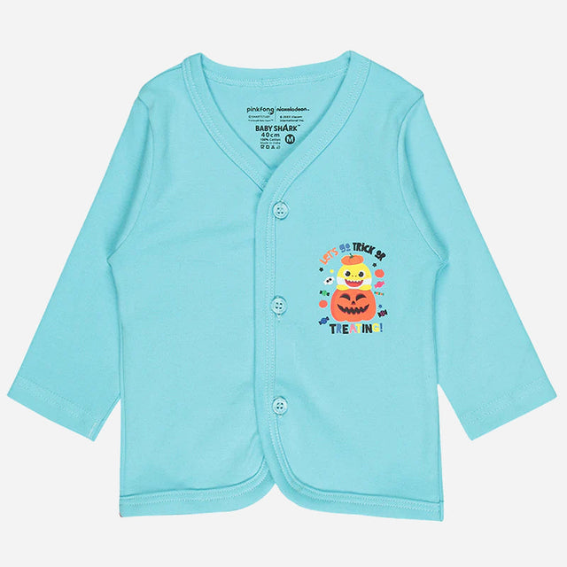 Baby Top Front Open Full Sleeves Pack of 3 - Bodycare