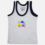 Unisex 100% Cotton Vest Round Neck Sleeveless Pack of 3 - Bodycare