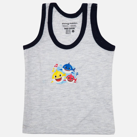 Unisex 100% Cotton Vest Round Neck Sleeveless Pack of 3