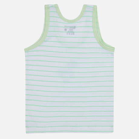 Boys Cotton Vest Round Neck Sleeveless Pack of 3 - Bodycare