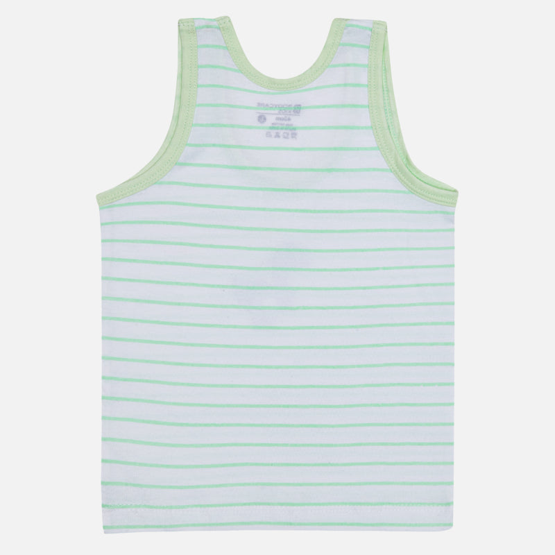 Boys Cotton Vest Round Neck Sleeveless Pack of 3 - Bodycare