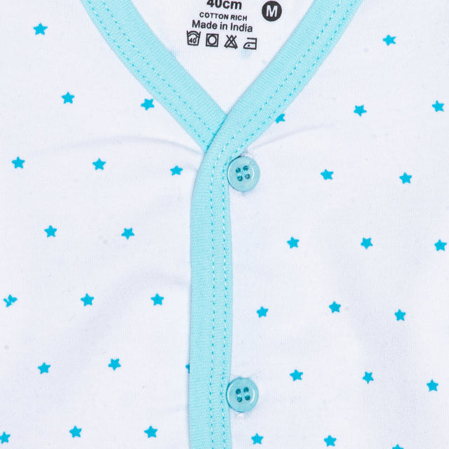 Boys Vest Front Open Full Sleeves Pack of 3 - Bodycare