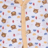 Boys Vest Front Open Full Sleeves Pack of 3 - Bodycare