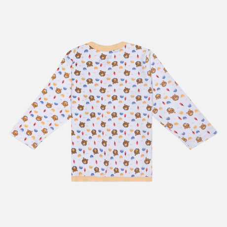 Boys Vest Front Open Full Sleeves Pack of 3 - Bodycare