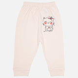 Bodycare Girls Pajami Suit Front Open Full Sleeves Solid - Assorted