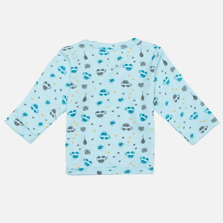 Bodycare Unisex Front Open Pajami Suit Full Sleeves - Assorted