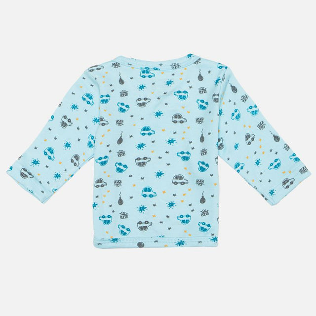 Unisex Front Open Pyjama Suit Full Sleeves - Bodycare