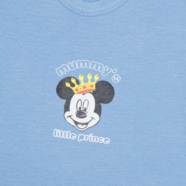Baby Boys Mickey & Friends 100% Cotton Vest Round Neck Pack of 3 - Bodycare