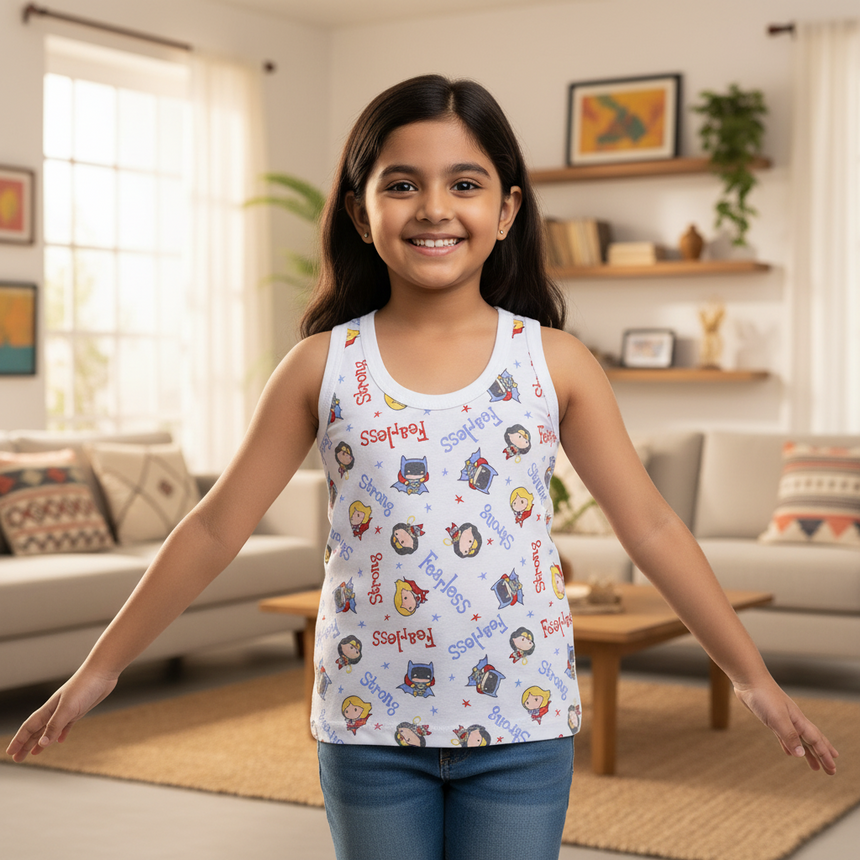 Bodycare Unisex Baby Round Neck Sleeveless Vest Pack Of 3