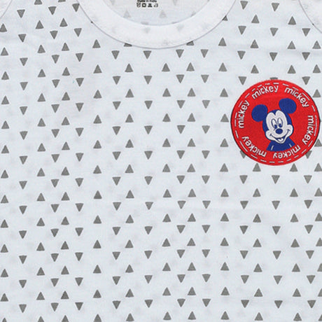 Baby Boys Mickey & Friends 100% Cotton Vest Round Neck Pack of 3