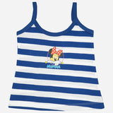 Baby Girls Minnie & Friends 100% Cotton Camisole Round Neck Sleeveless Pack of 5 - Bodycare