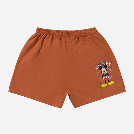 Unisex Mickey & Friends 100% Cotton Trunk Inner Elastic Pack of 3
