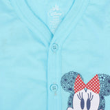 Bodycare Minnie & Friends Girls Vest Dori Neck Half Sleeves Pack Of 3