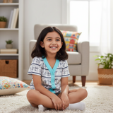 Bodycare Minnie & Friends Girls Vest Dori Neck Half Sleeves Pack Of 3