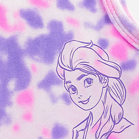 Bodycare Frozen Girls Crop Top Round Neck Sleevesless Assorted - Pack of 2