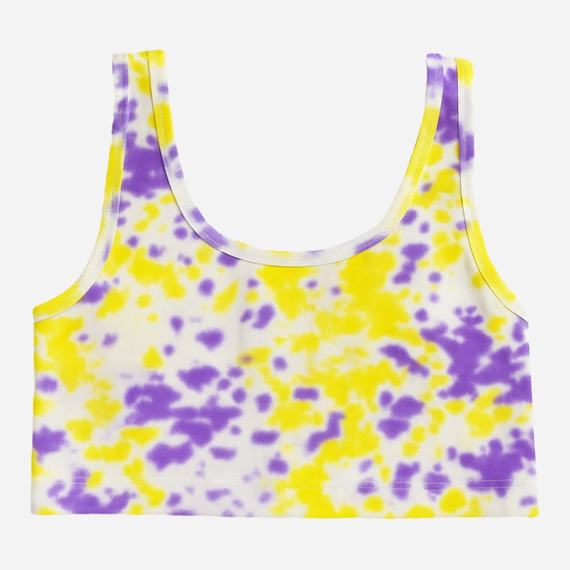 Bodycare Frozen Girls Crop Top Round Neck Sleeveless Assorted - Pack of 2