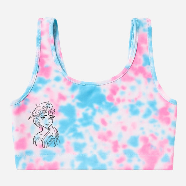 Girls Frozen Top Round Neck Sleeveless Pack of 2 - Bodycare