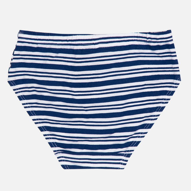 Girls Cotton Hipster Panty Inner Elastic Pack of 3 - Bodycare