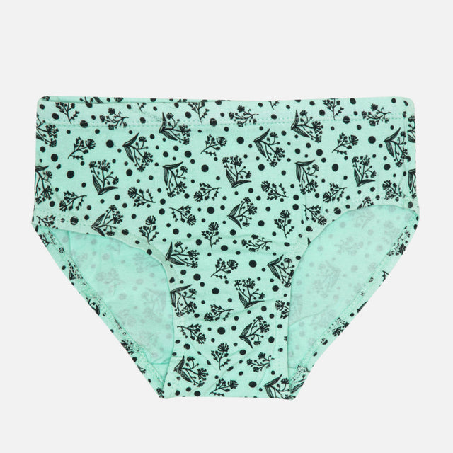 Girls Cotton Hipster Panty Inner Elastic Pack of 3 - Bodycare