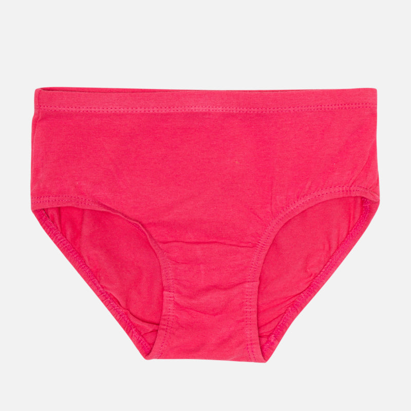 Girls Cotton Hipster Panty Inner Elastic Pack of 3