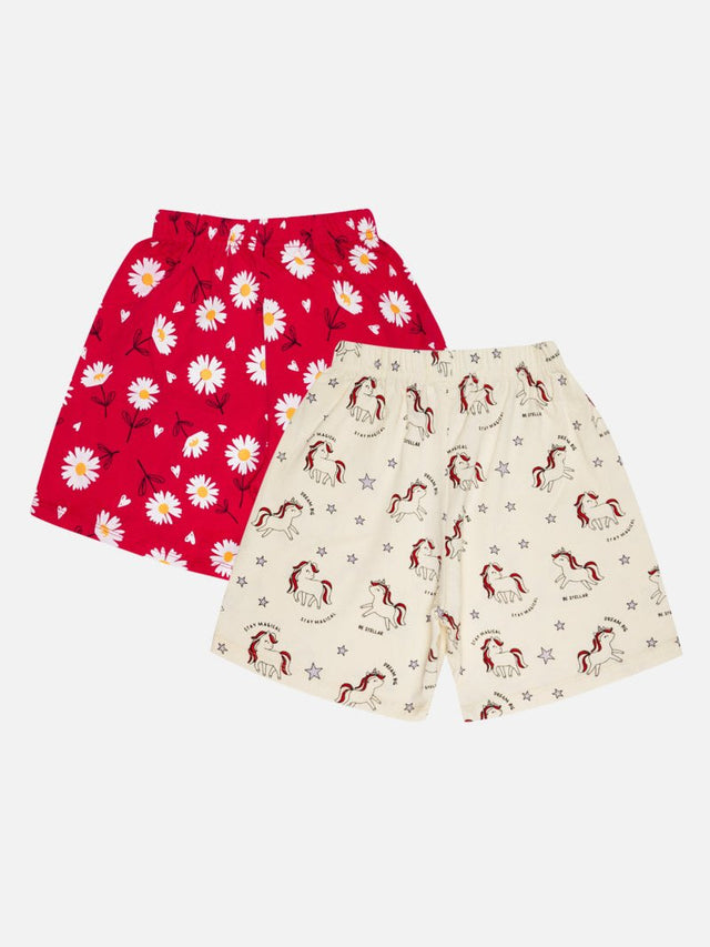 Girls Shorts Pack of 2 - Bodycare